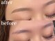 エールラッシュ 表参道(ailelash)の写真/第一印象は眉で決まる！顔の印象を決める眉の形、骨格や自眉毛にあった黄金比率のデザインをご提案♪