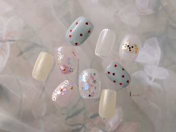 アイネイルズ 横浜WEST店(I-nails)の写真/【平日夜21時まで営業】朝は10時からお仕事終わりや忙しい家事の合間にサクッとネイル♪