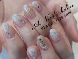 20/12/1 シンプルツリーnail