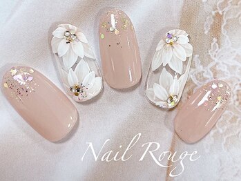 ネイルルージュ(Nail Rouge)/大人のフェミニンネイル 定額制