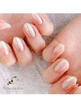 ノーラスリエン(Nolaslien)/うるうる　オーロラネイル　夏