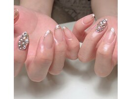 ラメフレンチ