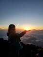 ふぁみーゆ(famille) 人生初の富士登山!ご来光も見れて最高でした!(^^)