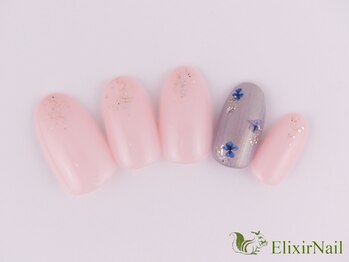 エリクサーネイル 神田(Elixir Nail)/シンプル/クーポン使用