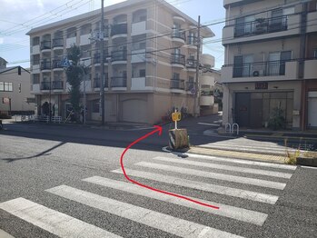 ヨサパーク エスペランサ(YOSA PARK ESPERANZA)/駐車場の道順 3(垂水へ向かう)