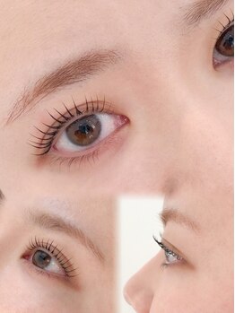 オタマ ラッシュ(Otama lash.)の写真/韓国発!!ブラックティントでまつげを太く、艶々に♪韓国NUNUラッシュリフト(束感まつげパーマ)¥6600☆