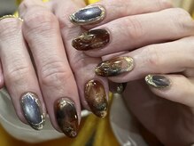 フォルクネイル(:volk nail)/ブラウンニュアンス