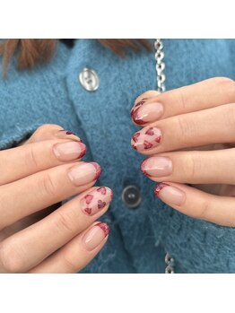 キラキラハートネイル！