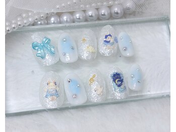 ゆめかわ/ガーリーネイル定額