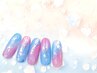 【ハンドジェル】毎月かわる4種の定額アート＋美爪を育てるウォーターケア