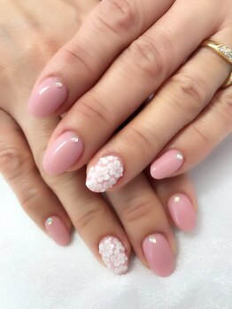 ディア ネイル(Dear Nail)/3Dフラワー敷き詰め☆