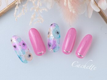 カシェット(Cachette)/フラワーネイル