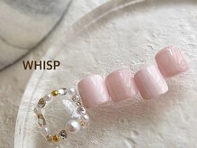 ウィスプ(WHISP)/クリアストーンネイル/フット