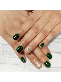 シェルシンプルネイル