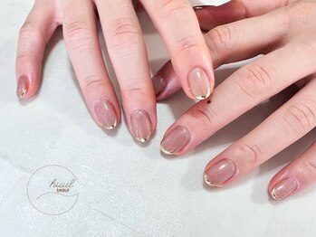 ヒュール(huul)/ミラーフレンチネイル