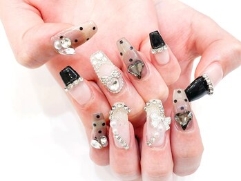 ネイルコレクション ピンク(Nail Collection Pink)/ジェルアート放題★ハートネイル