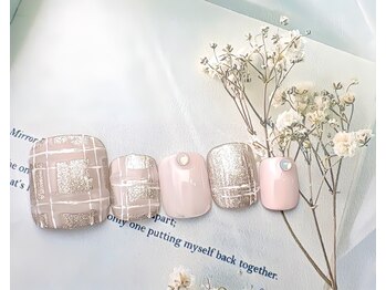 ネイルサロン&スクール ジーナ(GINA)/冬の愛されチェック