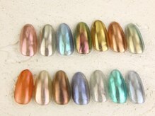 アンバー(AMBER)/ミラーネイル