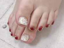 ネイル ビューティーマジック 葛西本店/フットフラワーネイル