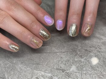 ラカラニネイル バイ エリシア(LaKalani Nail by ELYSIA)/ミラー大理石