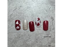 グラントネイル 和歌山店(GRANT NAIL)/ハートキラキラネイル☆川島