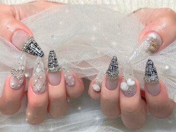 エルナ 新宿(Eluna)/ツイードネイル　担当西村