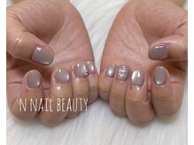 エヌ ネイルビューティ(N nail beauty)/ワンカラー＋有料パーツ