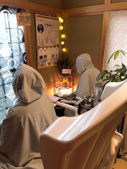 ヨサパーク こころ(YOSA PARK)の写真/【お友達同士でのご利用もおすすめ★】ペア割コースあり◎気軽に温活・妊活＊ハーブの心地よさで心も軽く◎