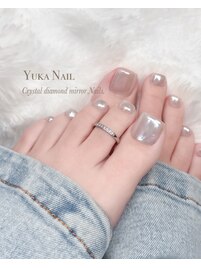 うるっ艶っ♪FOOTミラーネイル