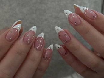 ノエ ネイル(Noe.)/ワンカラーフレンチ