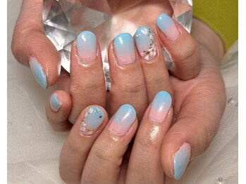 グラデーション/桜ネイル/流行