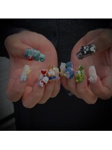 シーヴァ(siva.)/キャラクターネイル