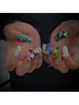 シーヴァ(siva.)/キャラクターネイル