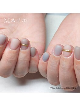 エムネイル(Ｍ)/_ニュアンスカラー_