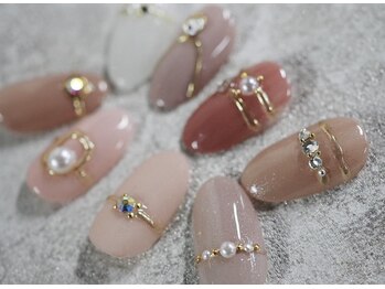 ネイルアンドアイラッシュ シシュ 高槻店(nail&eyelash SyiSyu)/アクセサリーネイル