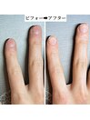 ネイルケア1回で変わって見える