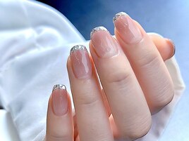 美しい ガラスネイル★