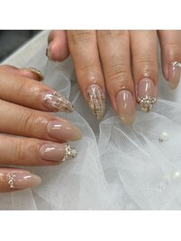 ツイードネイル