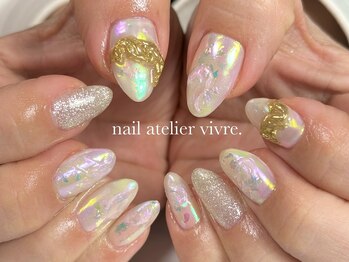 ヴィーヴル(vivre.)/オーロラ/リング/ニュアンス