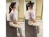 【姿勢改善】猫背・巻き肩・ブライダル整体60分￥3,980