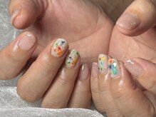 ネイルゴーゴー(NAIL55)/定額デザイン☆ドライフラワー