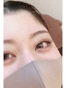エミルアイラッシュ 東高円寺店(emile EYELASH)の写真/ニュアンスカラーでこなれ感＆透明感UP♪絶妙ブラウンやカーキで瞳になじむ上品でおしゃれな目元へ★