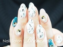 ネイルサロン ブランシュール(Nail Salon Blancheur)/【きらきらフォイルネイル】