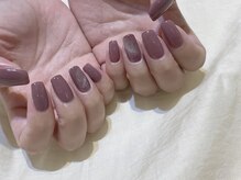 ネイルズ ララ(nails Lala)/くすみピンク。