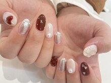 アース コアフュールボーテ 佐久平店(EARTH coiffure beaute)/ぷっくりデザイン