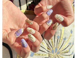 韓国ネイル シンプルネイル