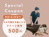 【平日16:00まで限定】その不調を今楽にするクイック整体《500円》