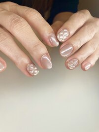 ミルクベージュのキルティング