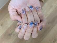 サニエプラス(Sagnier+)/夏のシェルネイル