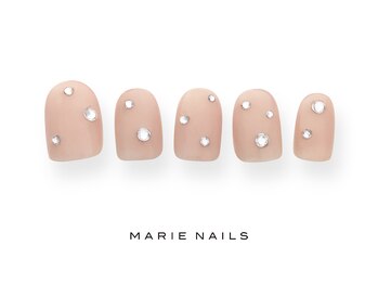 マリーネイルズ 近鉄あべのハルカス店(MARIE NAILS)/新規様6000円 シンプル 0818b